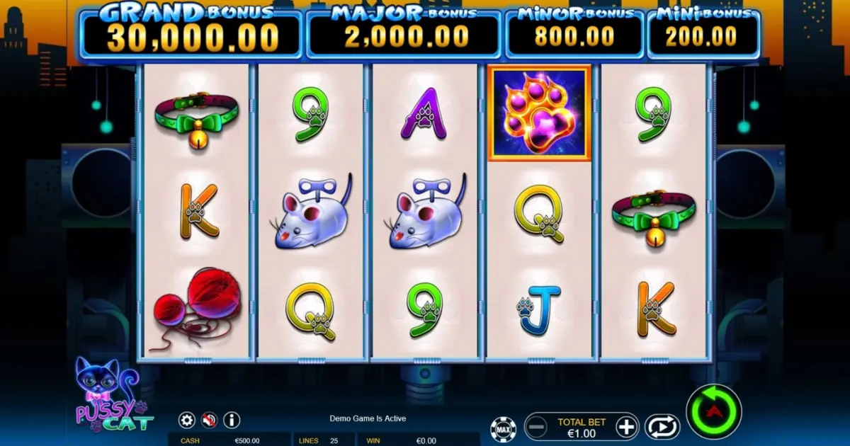 Pussy Cat Slot — screenshot
