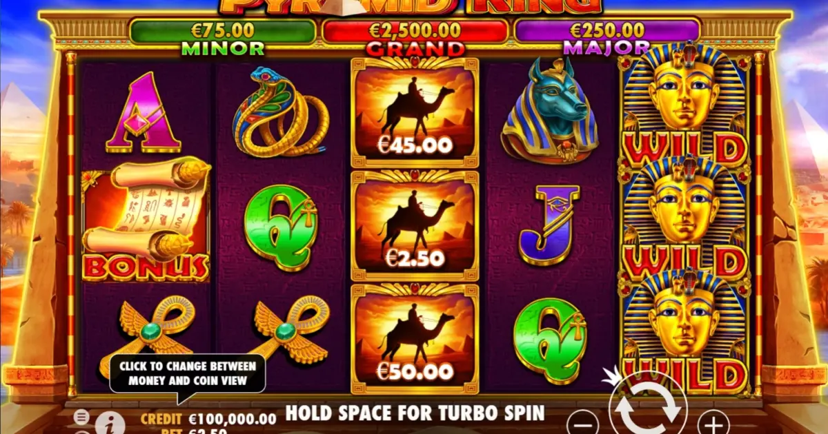 Pyramid King Slot — screenshot