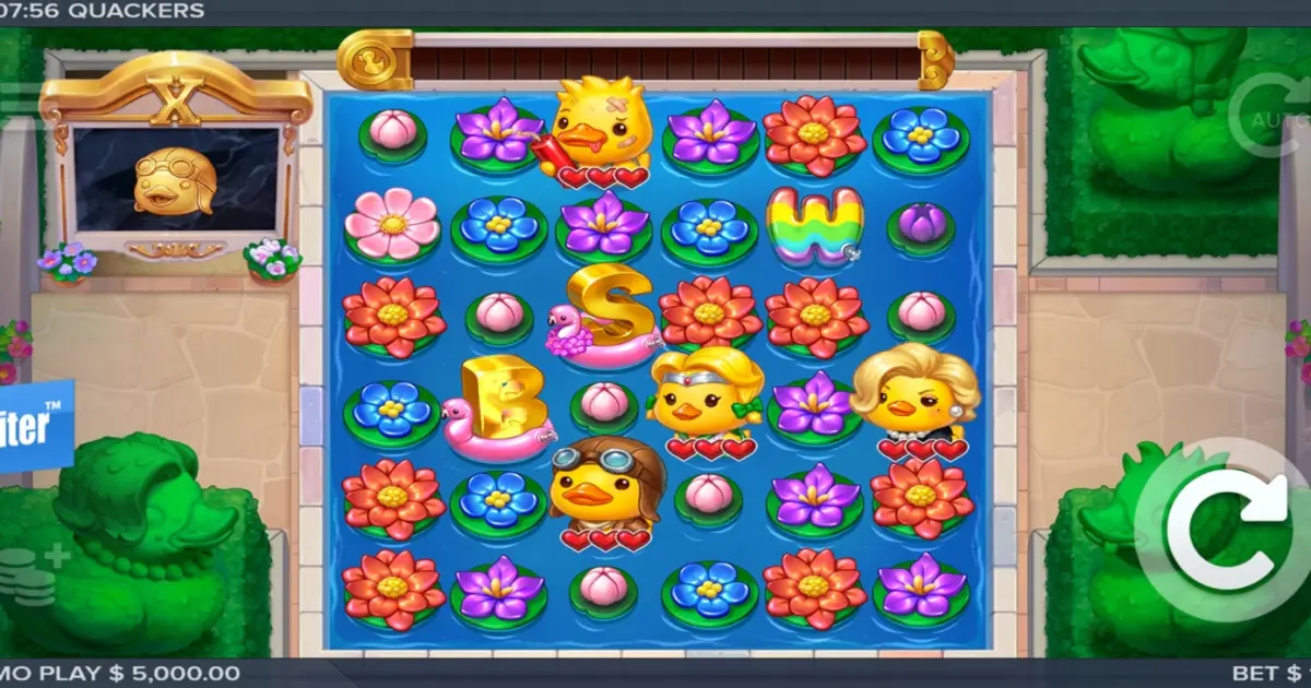 Quackers Slot — screenshot