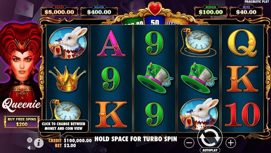 Queenie Slot — screenshot