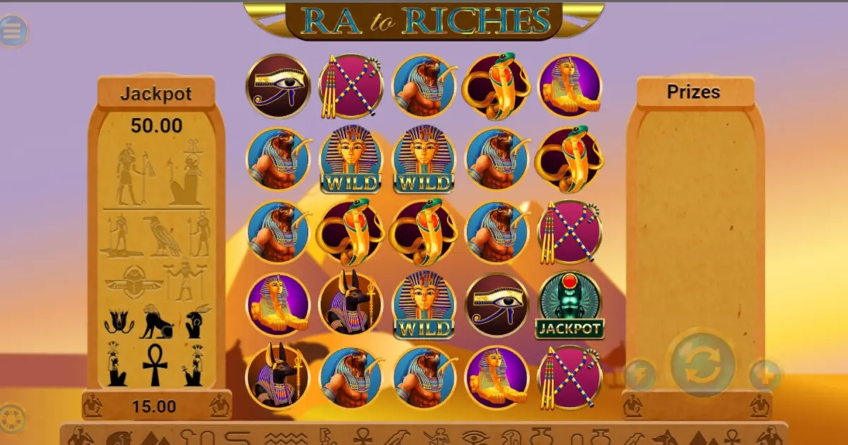 Ra to Riches Slot — screenshot