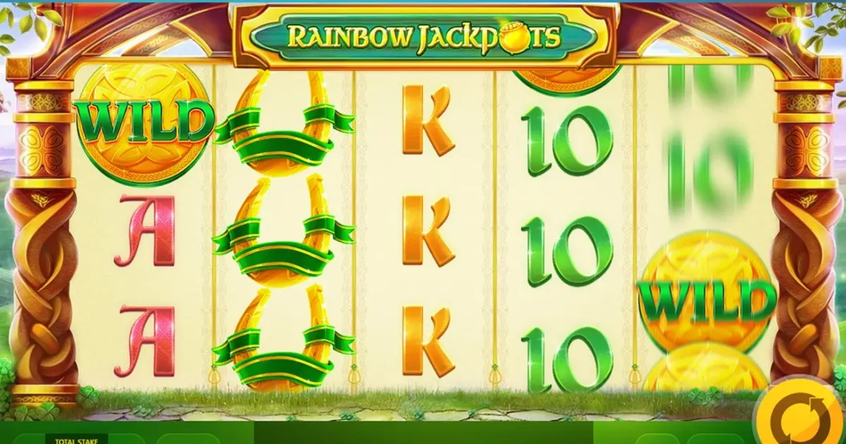 Rainbow Jackpots Slot — screenshot