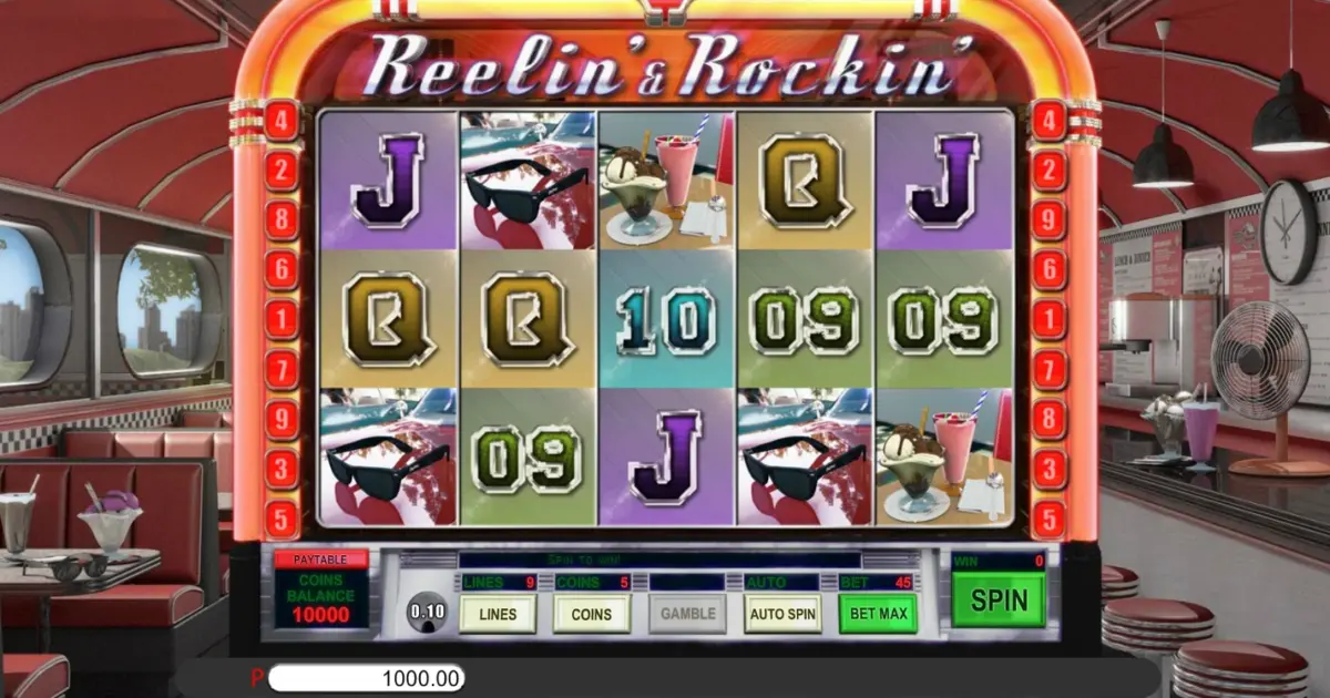 Reelin’ & Rockin’ Slot — screenshot