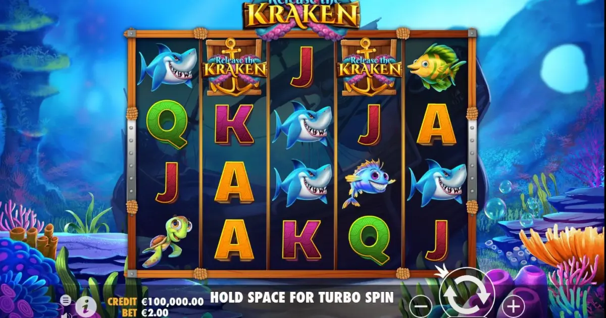 Release the Kraken Slot — screenshot