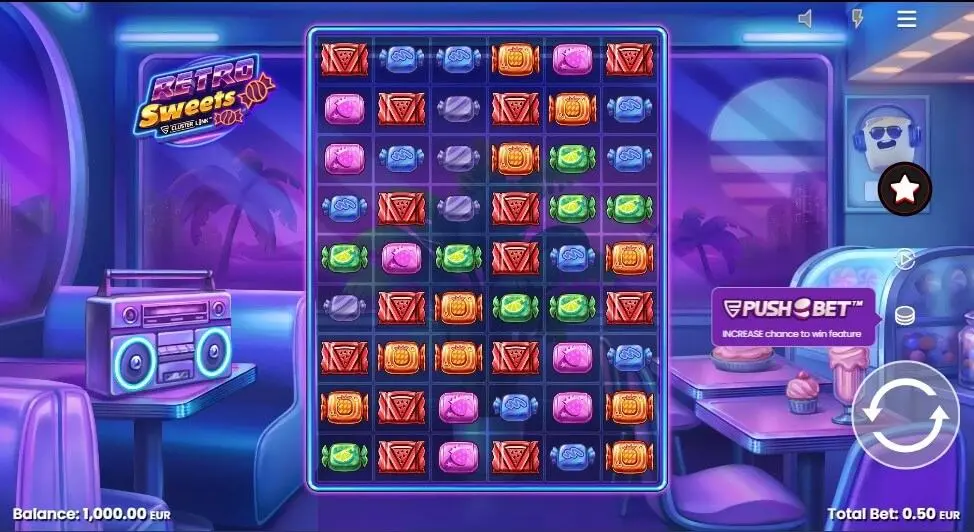 Retro Sweets Slot — screenshot