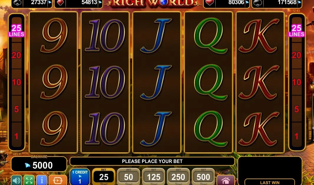 Rich World Slot — screenshot