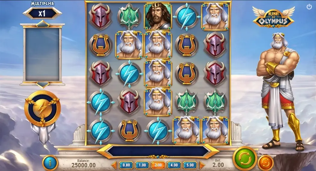 Rise of Olympus Slot — screenshot