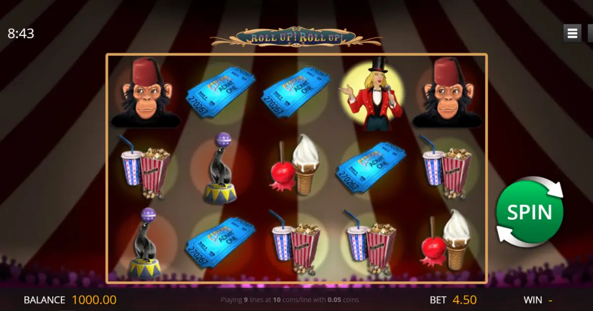 Roll up! Roll up! Slot — screenshot