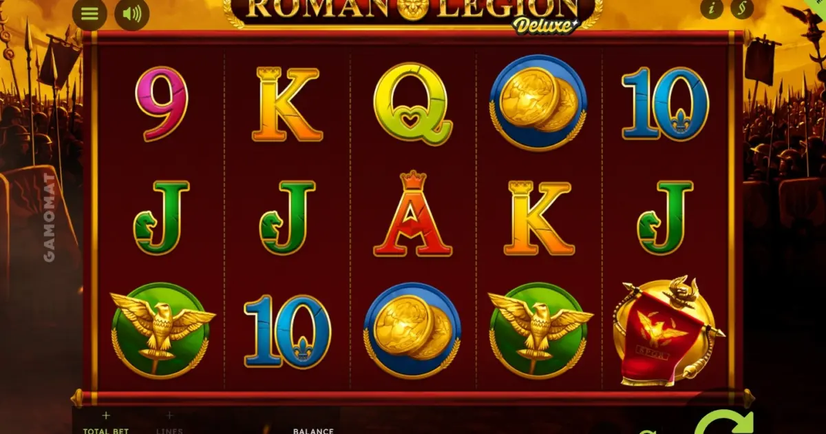 Roman Legion Deluxe Slot — screenshot