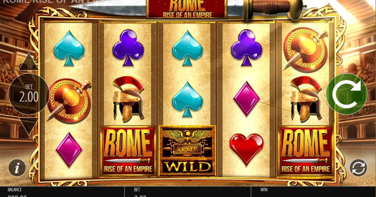 Rome Rise of the Empire Slot — screenshot
