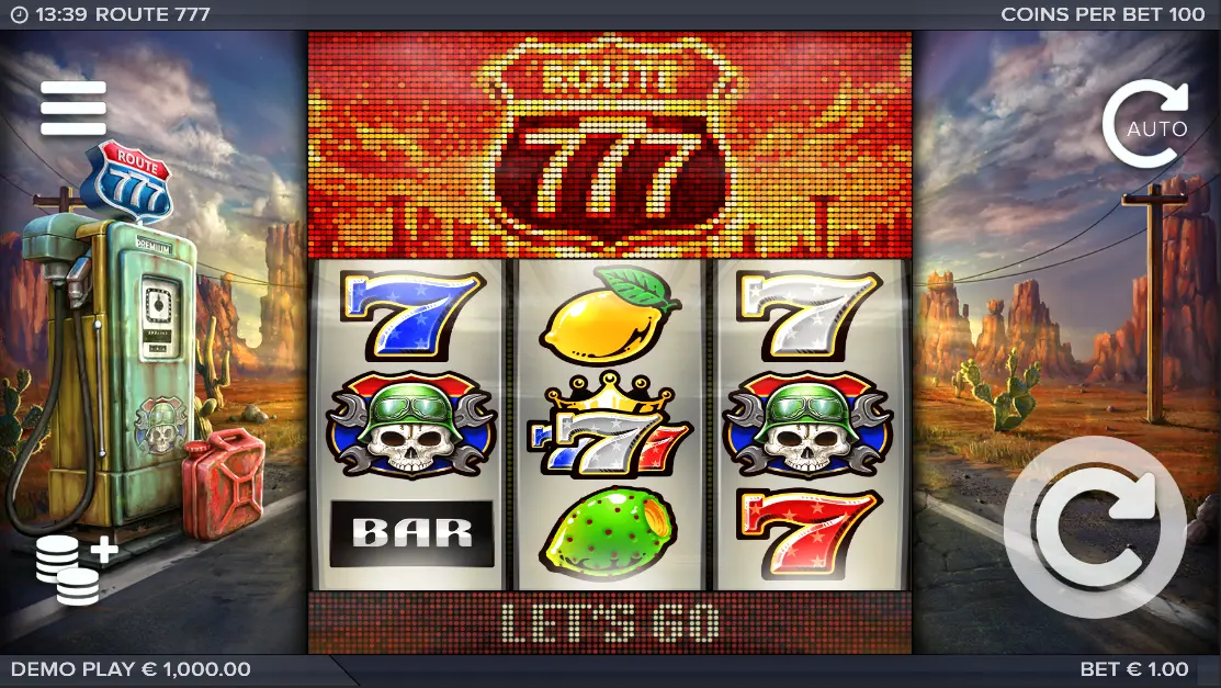 Route 777 Slot — screenshot