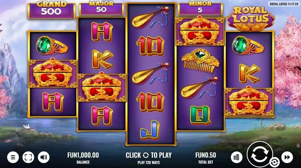 Royal Lotus Slot — screenshot