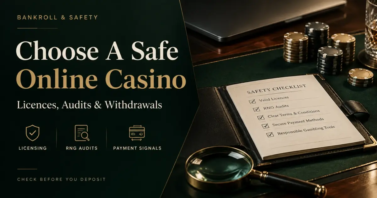 How to Choose a Safe Online Casino: A Checklist