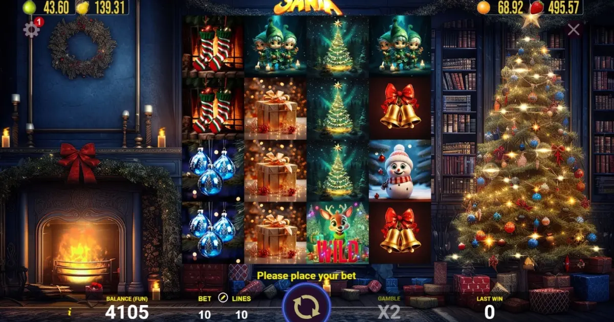 Santa (AGT Software) Slot — screenshot