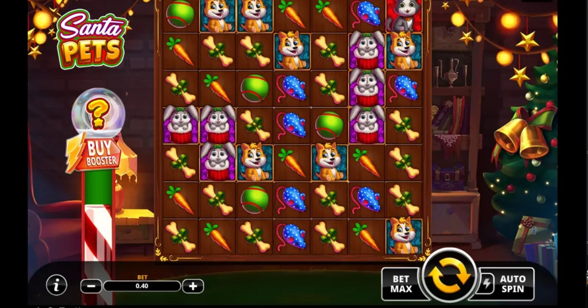 Santa Pets Slot — screenshot