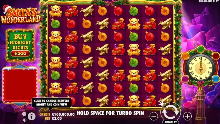 Santa’s Wonderland Slot — screenshot