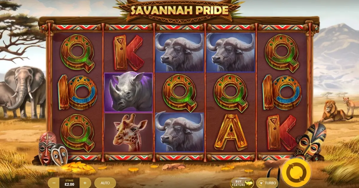 Savannah Pride Slot — screenshot