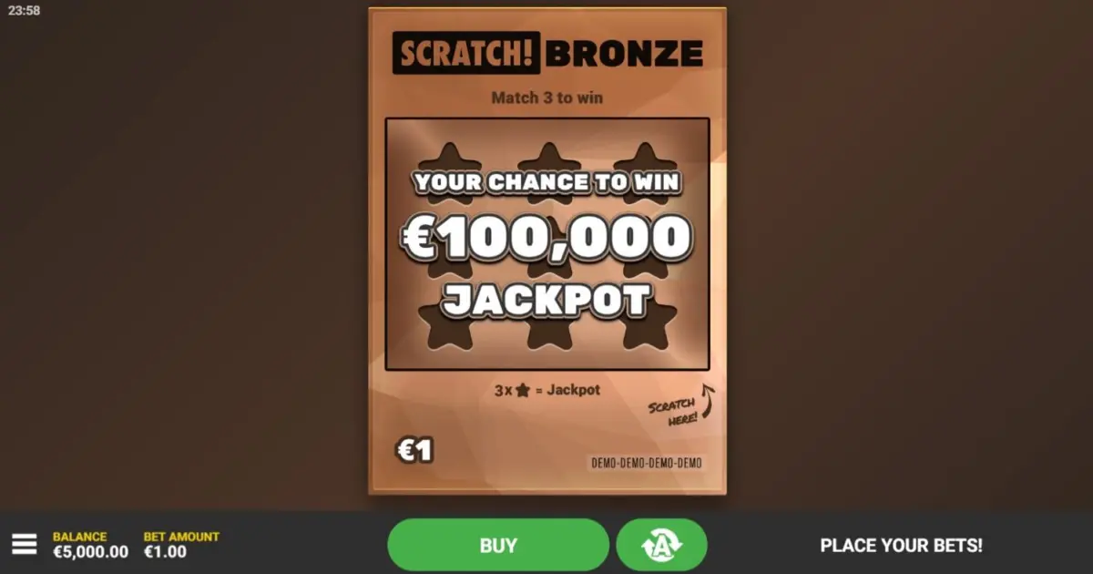 Scratch! Bronze — screenshot