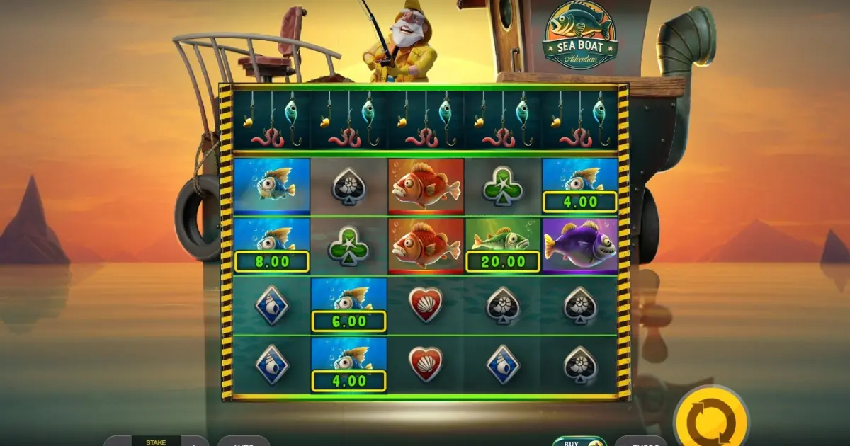 Sea Boat Adventure Slot — screenshot