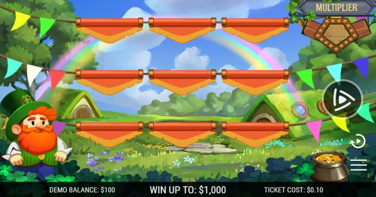 Shamrock Winnings Scratch Card — screenshot