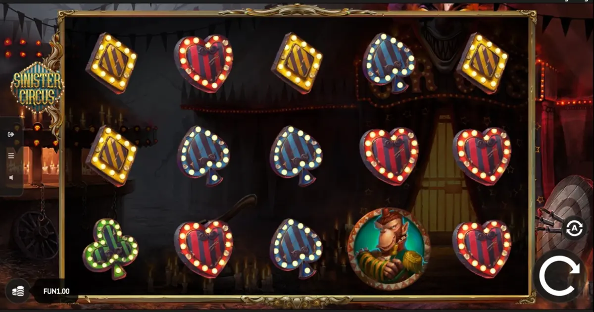 Sinister Circus Slot — screenshot