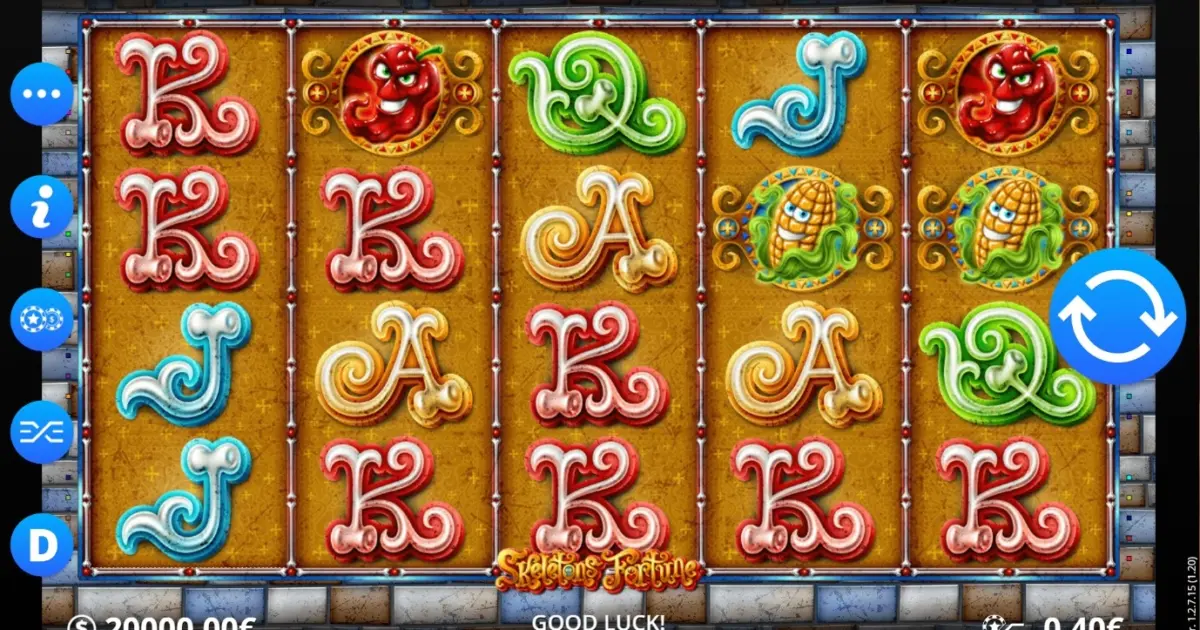 Skeleton Fortune Slot — screenshot