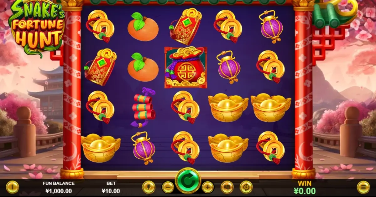 Snake’s Fortune Hunt Slot — screenshot
