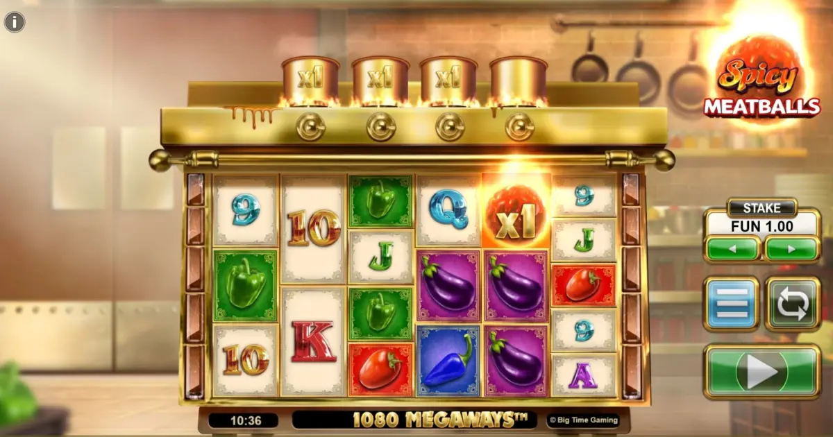 Spicy Meatballs Megaways — screenshot
