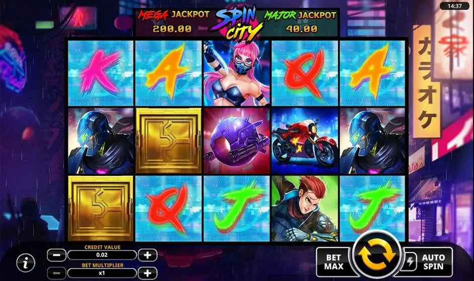 Spin City Slot — screenshot