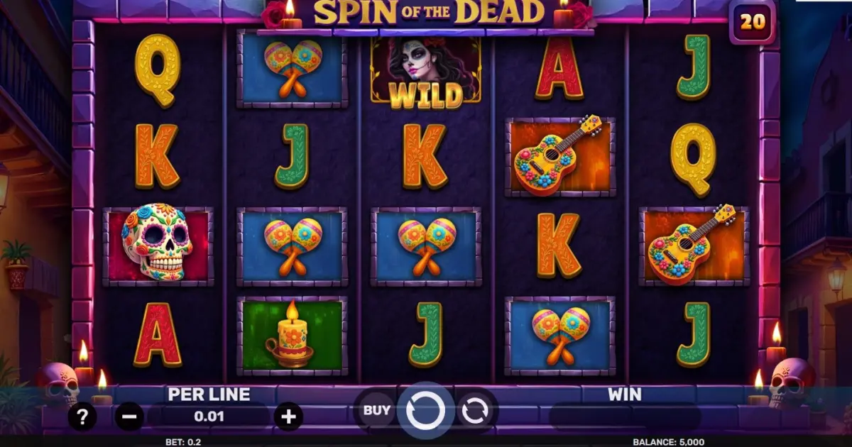 Spin of the Dead Slot — screenshot