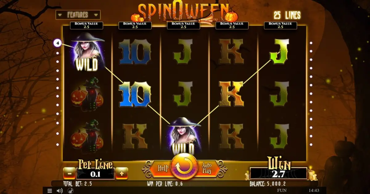 Spinoween Slot — screenshot