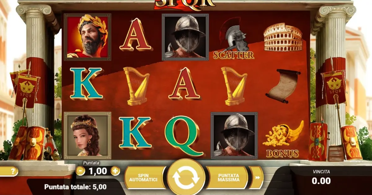 SPQR Slot — screenshot