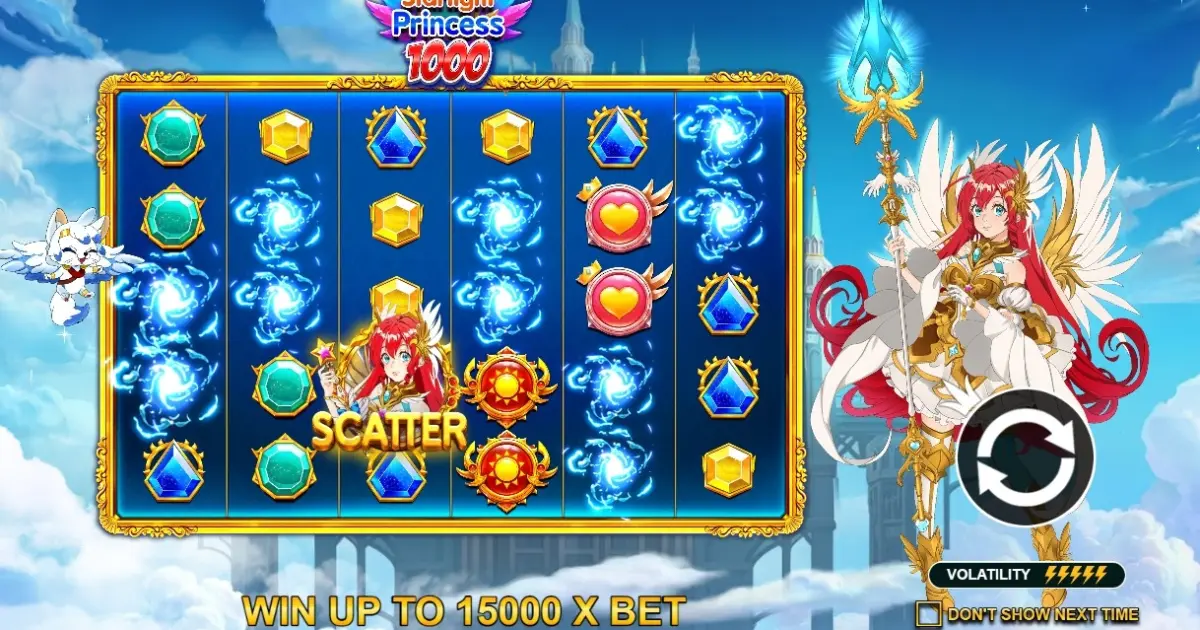 Starlight Princess 1000 Slot — screenshot