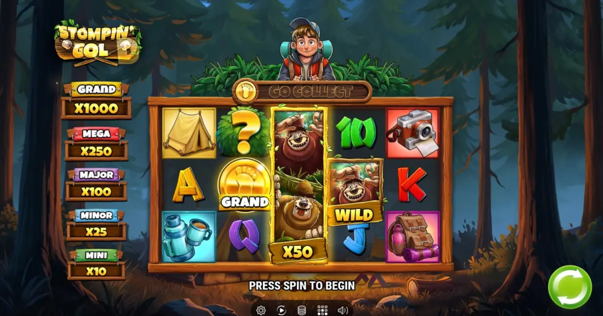 Stompin’ Gold Slot — screenshot
