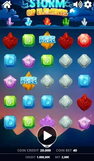 Storm of Elements Slot — screenshot
