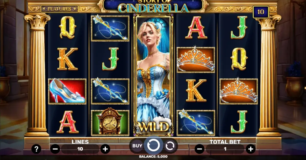 Story of Cinderella Slot — screenshot