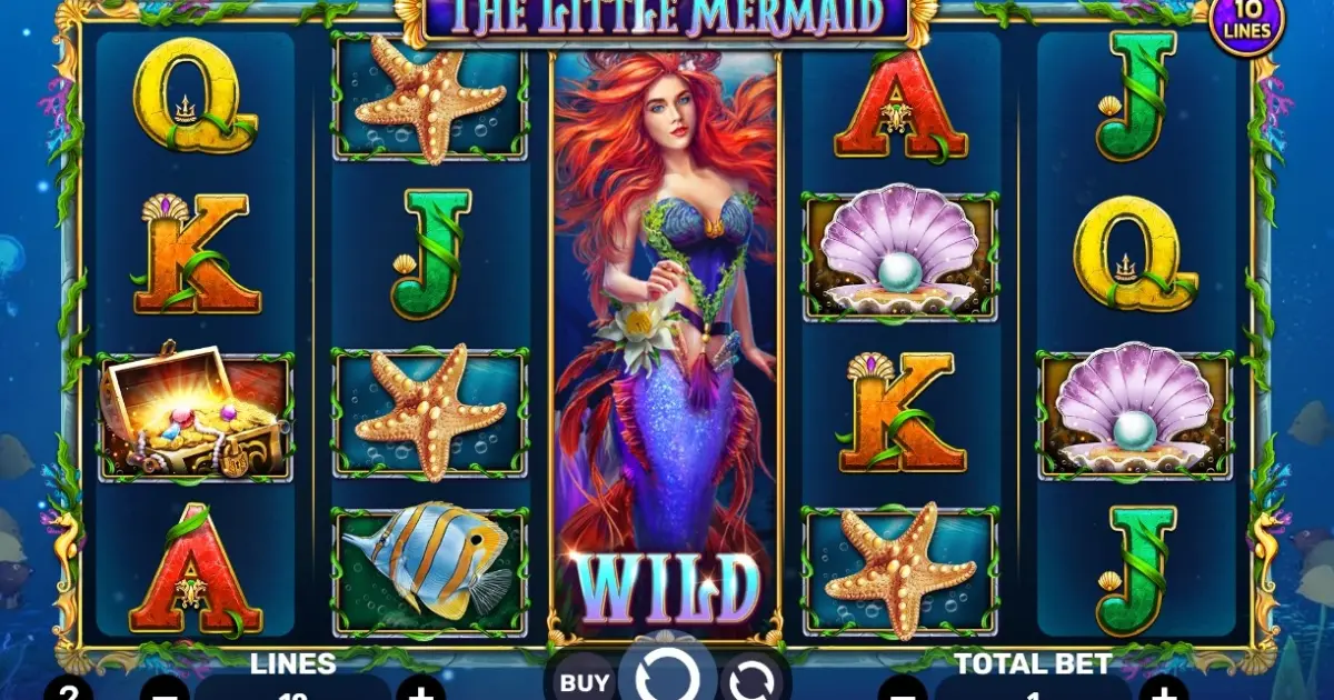 Story of The Little Mermaid Slot — screenshot