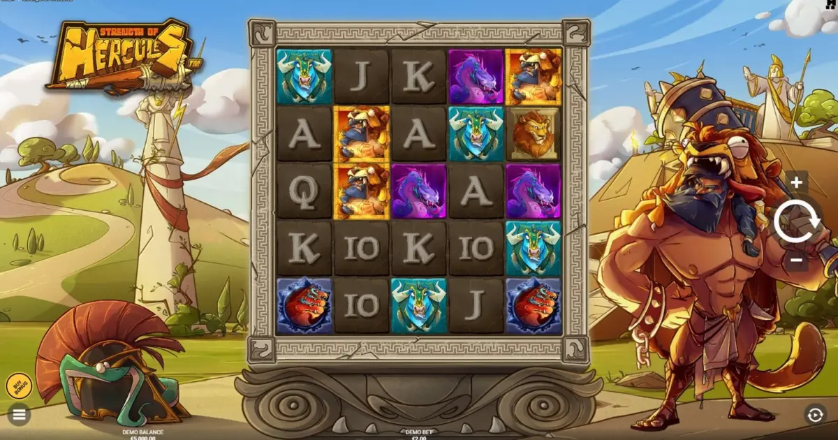 Strength of Hercules Slot — screenshot