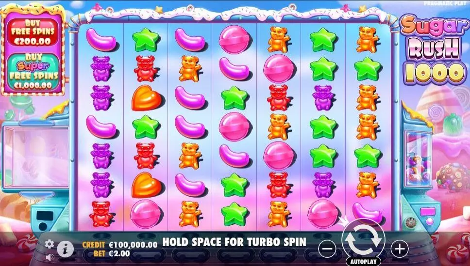 Sugar Rush 1000 Slot — screenshot