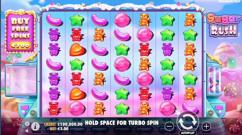 Sugar Rush Slot — screenshot
