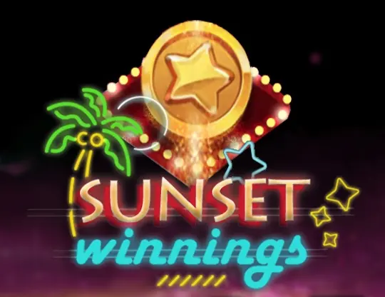 Sunset Winnings Scratch Card — free demo screenshot
