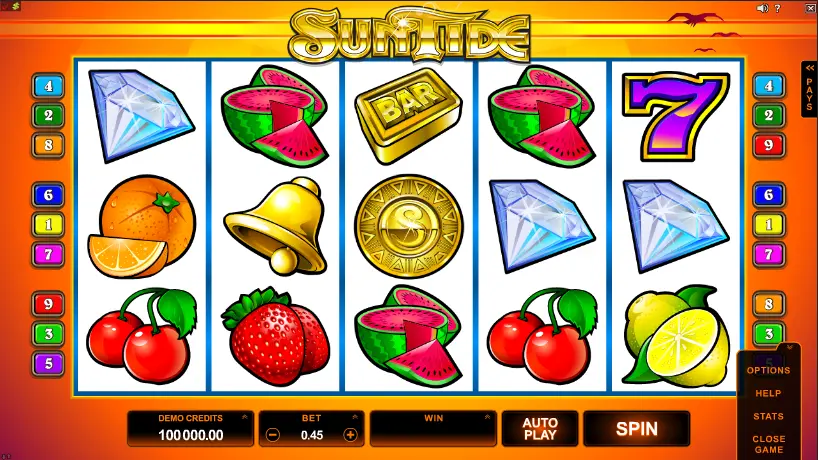 SunTide Slot — screenshot