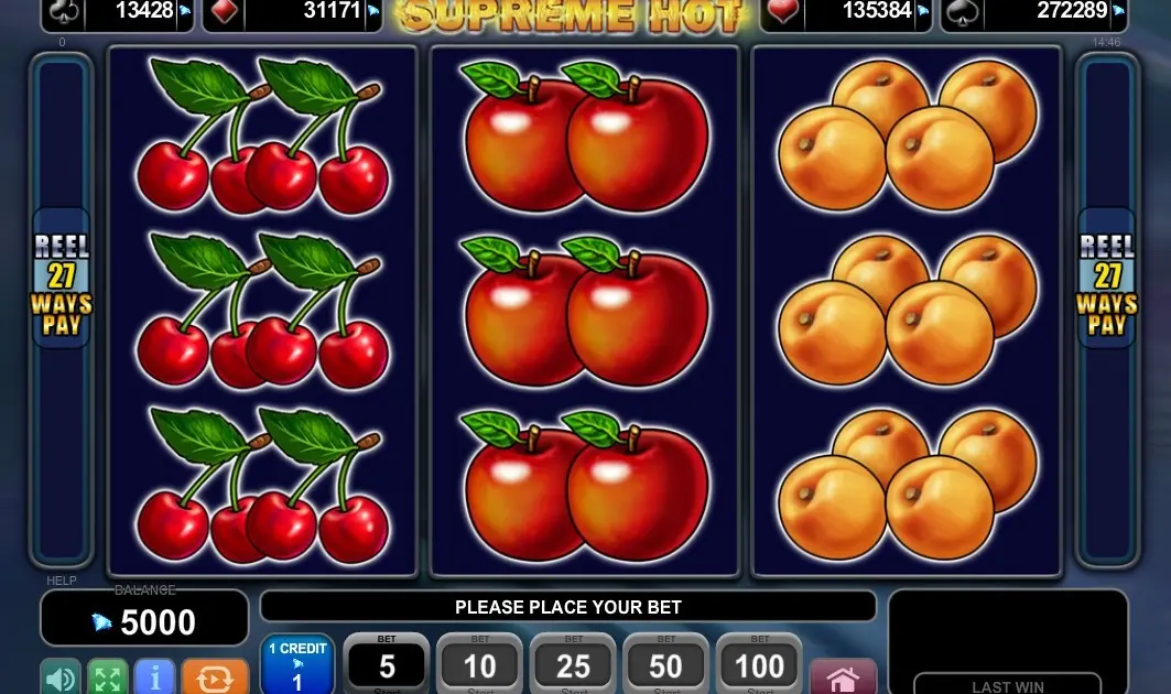 Supreme Hot Slot — screenshot