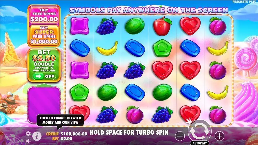 Sweet Bonanza 1000 Slot — screenshot