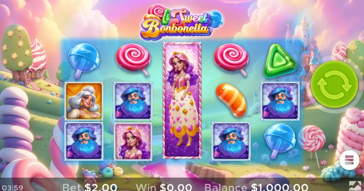 Sweet Bonbonella Slot — screenshot