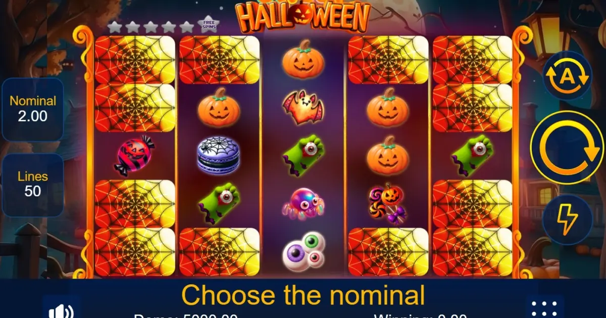Sweet Halloween Slot — screenshot