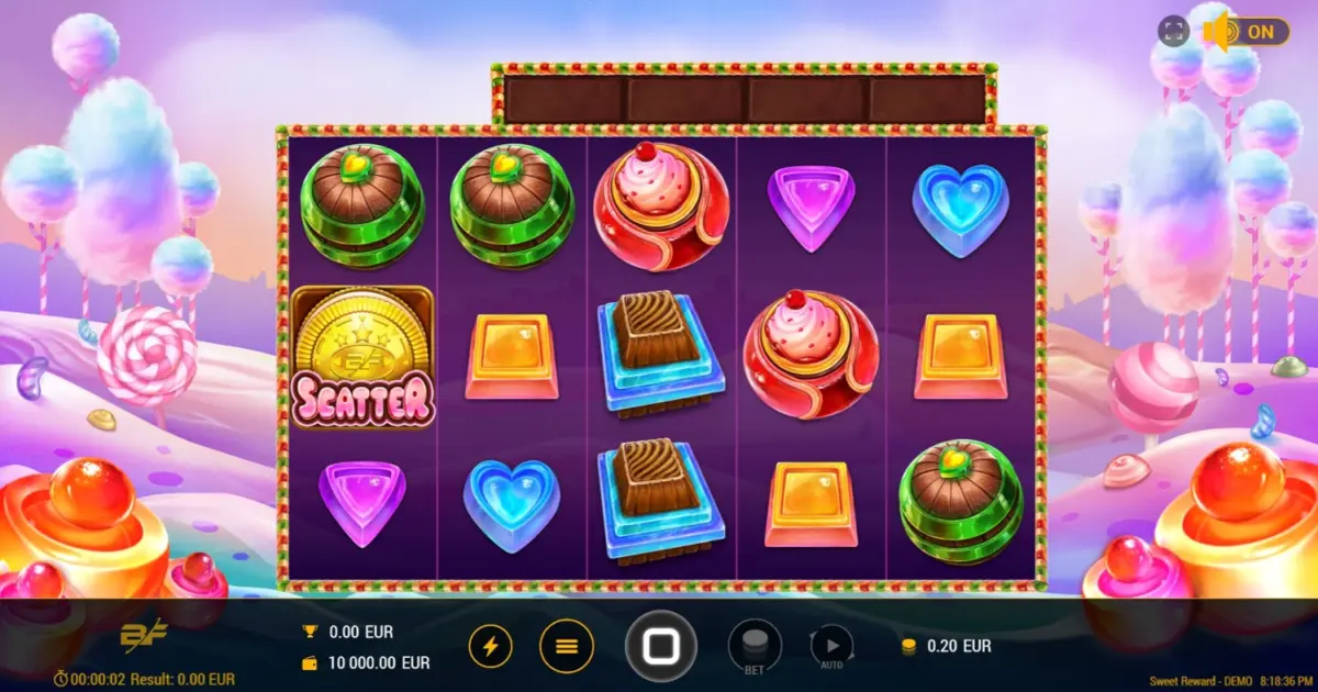 Sweet Reward Slot — screenshot