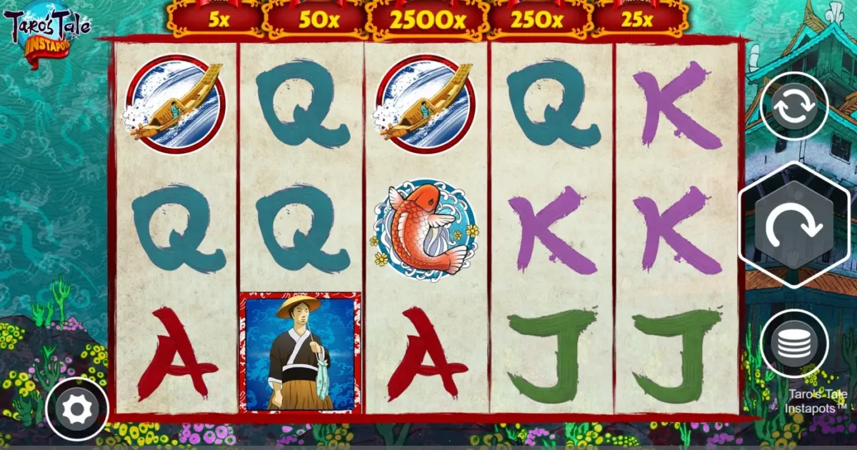 Taro’s Tale Instapots Slot — screenshot