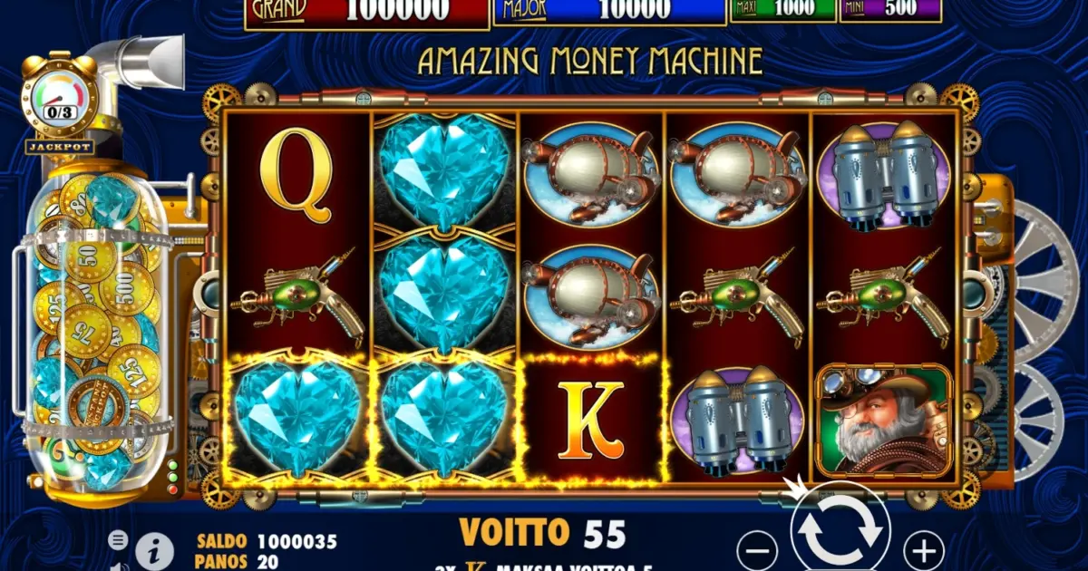 The Amazing Money Machine Slot — screenshot