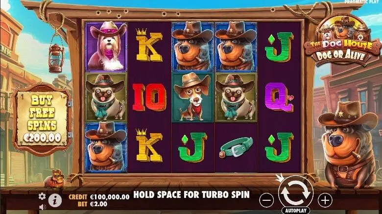 The Dog House Dog or Alive Slot — screenshot